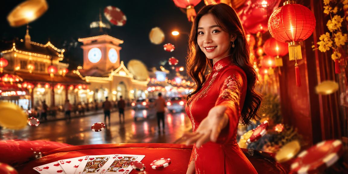 Trò chơi bài tại chợ đêm Hồ Chí Minh sôi động
